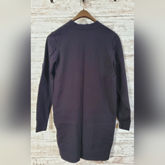 Duluth Trading Co. BLACK Shiftless Duster Sweater - Picture 2 of 6